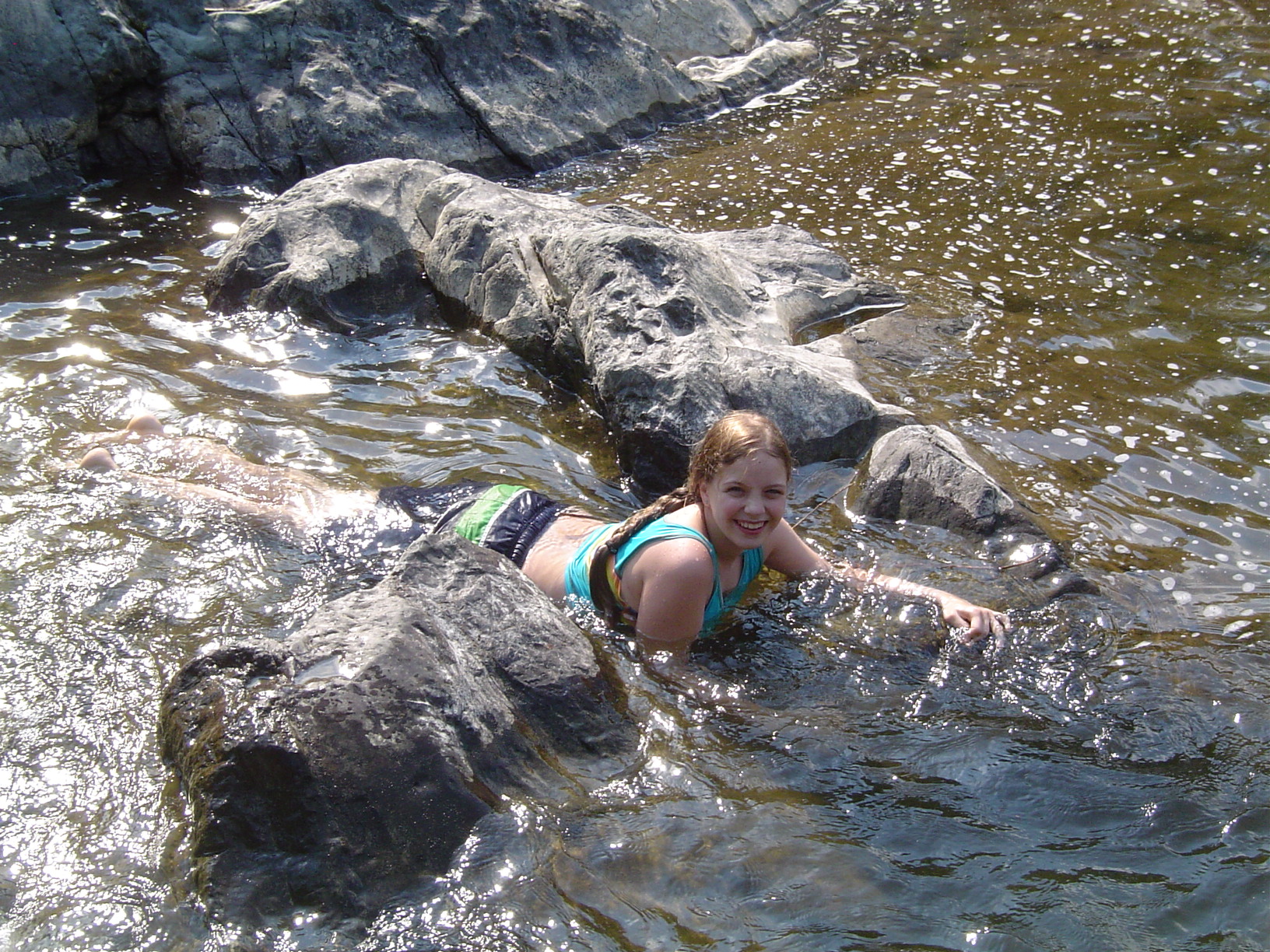 J Below Falls