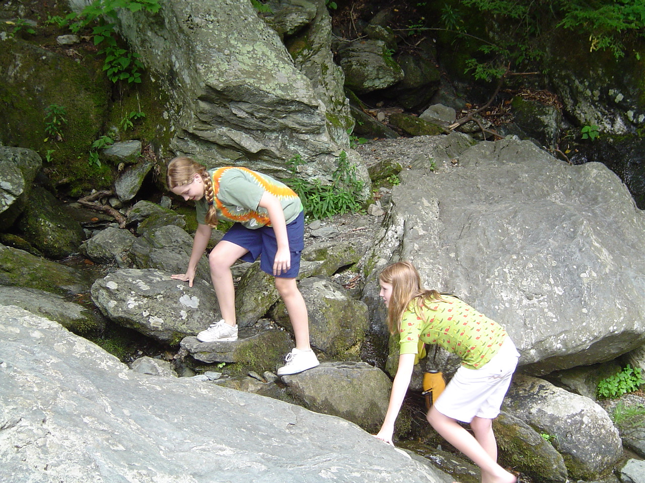 Scrambling over Rocks